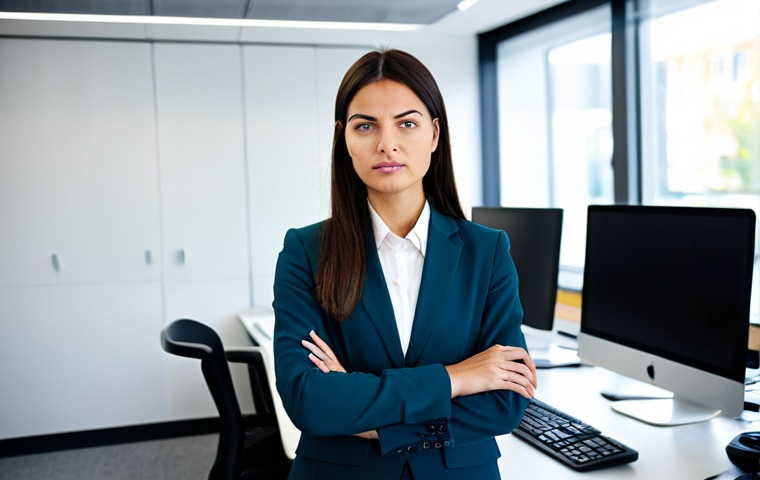 지방공무원 이직 후 적응기 - Adapting to Corporate Culture**

"A businesswoman in a stylish but modest business suit, looking sli...